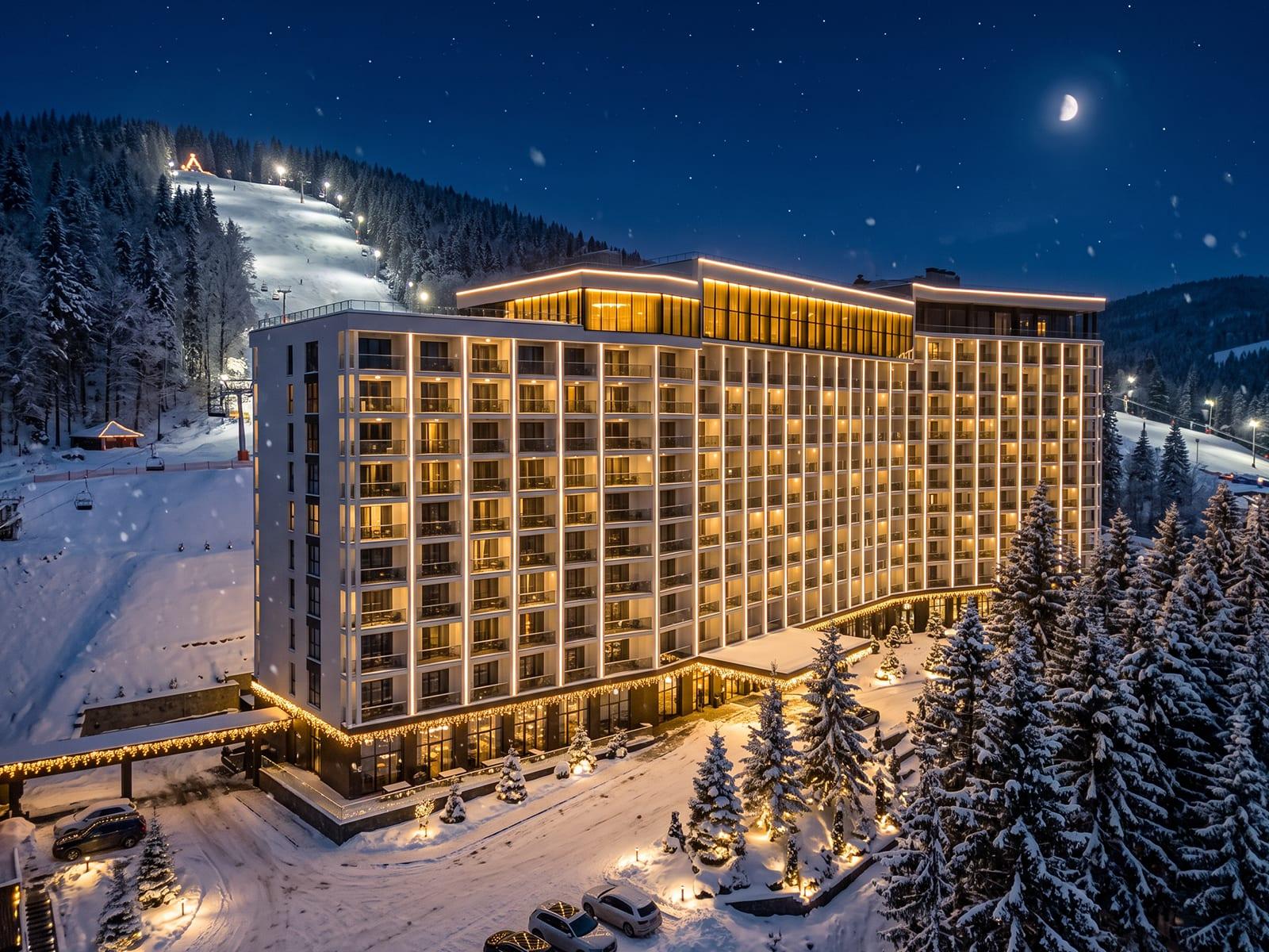 Mountain Residence Wellness & SPA, ТК «Буковель» — електромонтажні роботи — фото 1